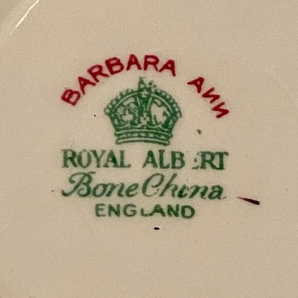 Royal Albert Barbara Ann Footed Cup & Saucer - Picture 5 of 5